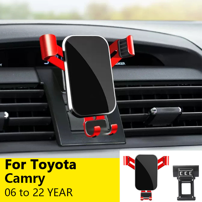 สําหรับที่วางโทรศัพท์ในรถยนต์ GPS Gravity Navigation Accessories Air Vent Mount สําหรับ Toyota Camry