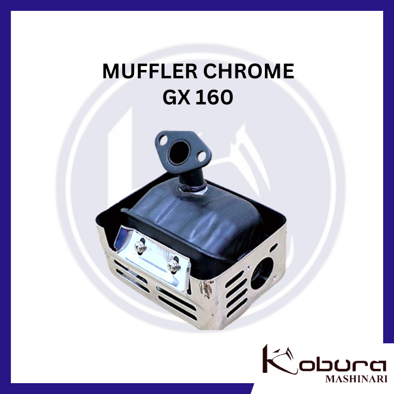 ท่อไอเสีย gx 160 เครื่องโครเมียม
