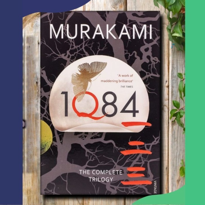 สินค้าโปรด V-Eng/Ind @ 1Q84 เล่ม 1 & 2 By haruki murakami (เวอร์ชันภาษาอังกฤษ)-