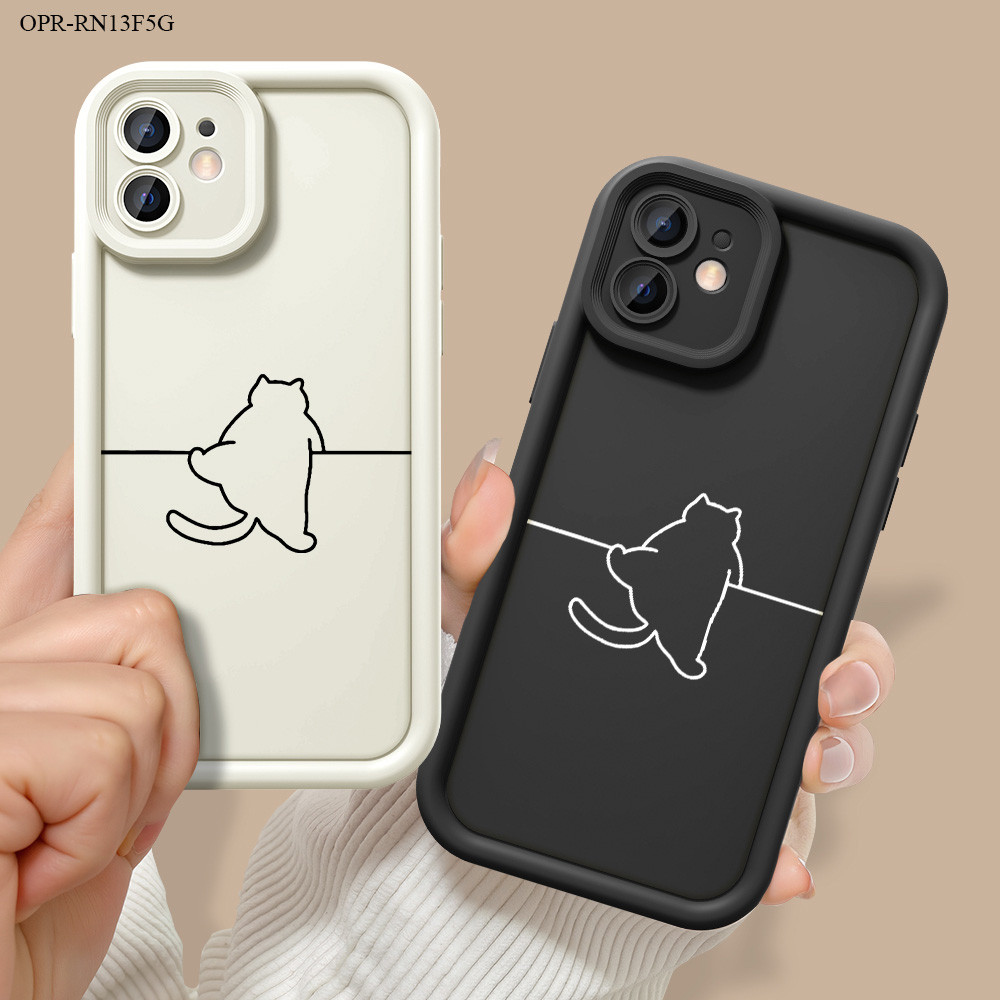 ปลอก Hp Untuk OPPO Reno 13F 11F 11 10 8T 8 7Z 8Z 7 8 6 5F 5 4F 4 F5 2F 2Z F9 F11 F7 Pro 4G 5G Cassin