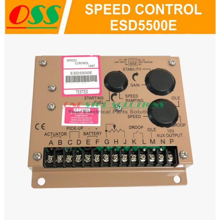 การควบคุมความเร็วของเครื่องยนต์ ESD5500E ESD5500 หรือ GOVERNOR GENSET ESD 5500E