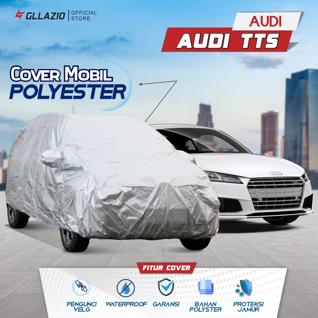 ผ้าคลุมรถ Audi TTS โพลีเอสเตอร์ / ผ้าคลุมรถประเภทโพลีเอสเตอร์ Audi TTS / ผ้าห่ม Audi TTS