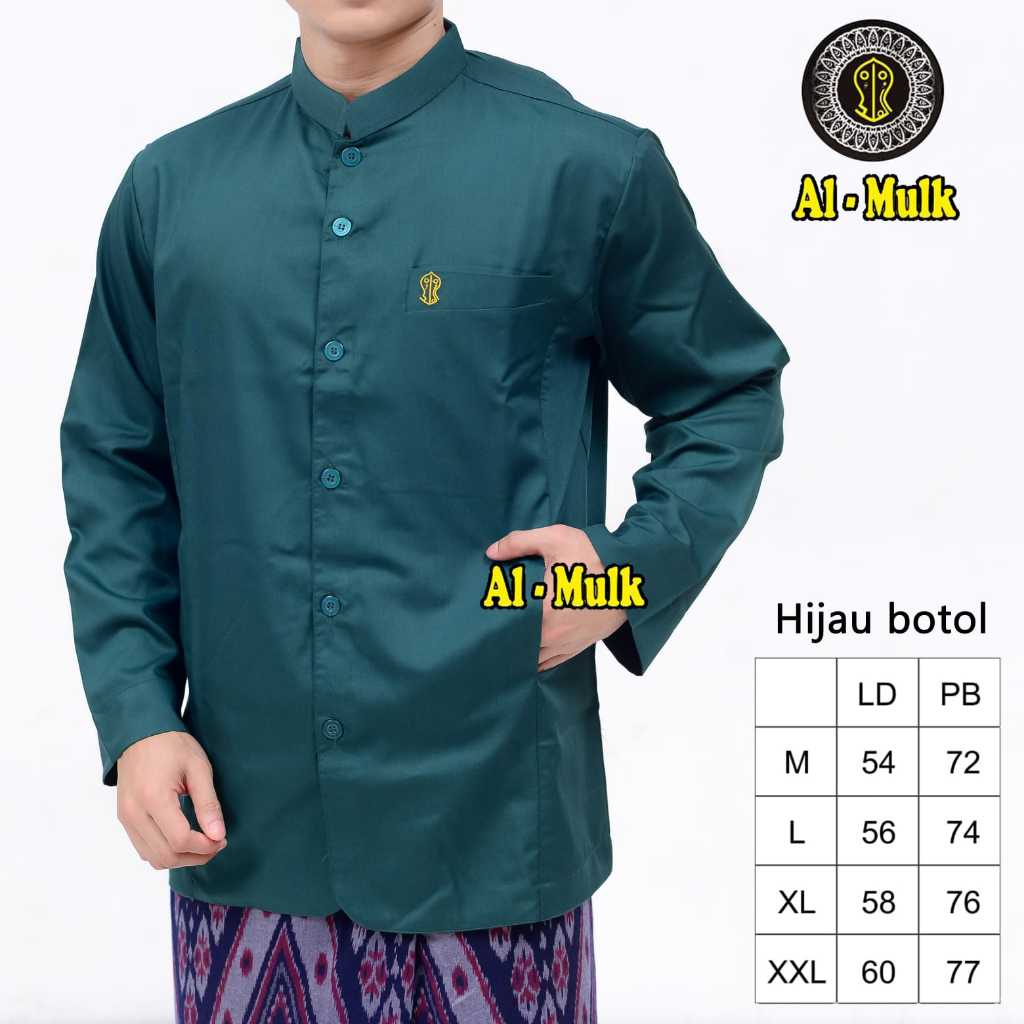 Jasco Exclusive Al Mulk Long Sleeve Koko Shirt เสื้อผ้าผู้ชายมุสลิมสมัยใหม่