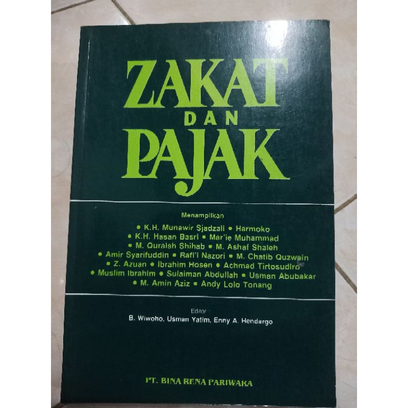 หนังสือ Zakat และภาษี
