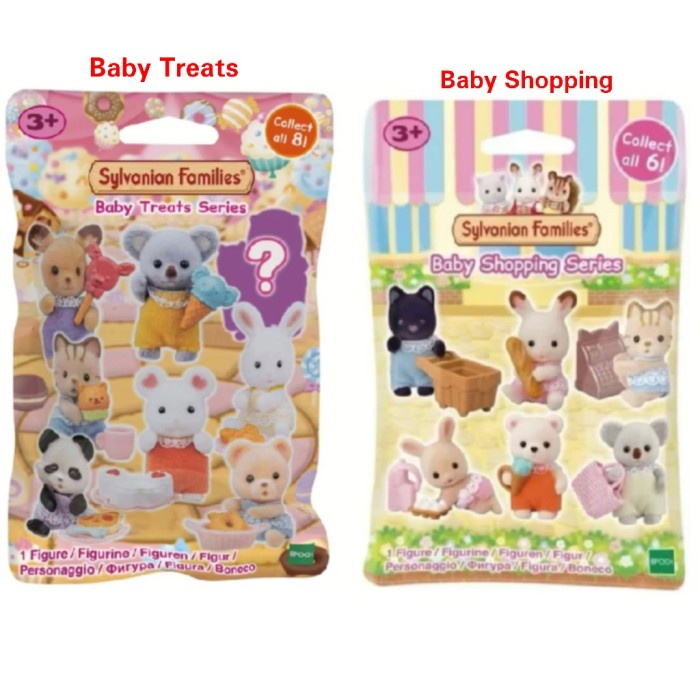 Sylvanian Families Baby Shopping Blind Bag Series ตุ๊กตาต้นฉบับ