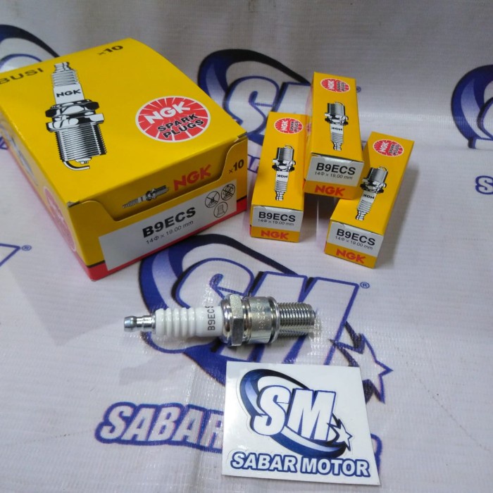 JTTOP" หัวเทียน NGK B9ECS NINJA RR 2 STROKE / NSR150 หัวเทียน
