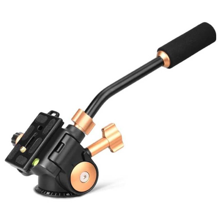 [ans] - QZSD ขาตั้งกล้อง 3-Way Fluid Head Pro Video Panning Head - Q08S
