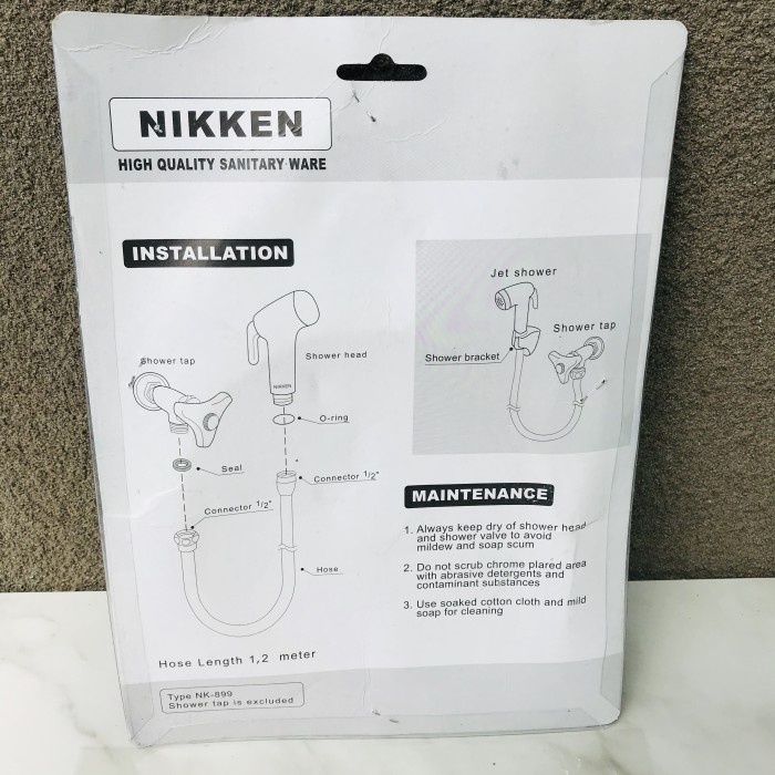 Jet Shower Toilet - Bidet - Nikken Nk 899 สเปรย์ห้องน้ําคุณภาพสูง