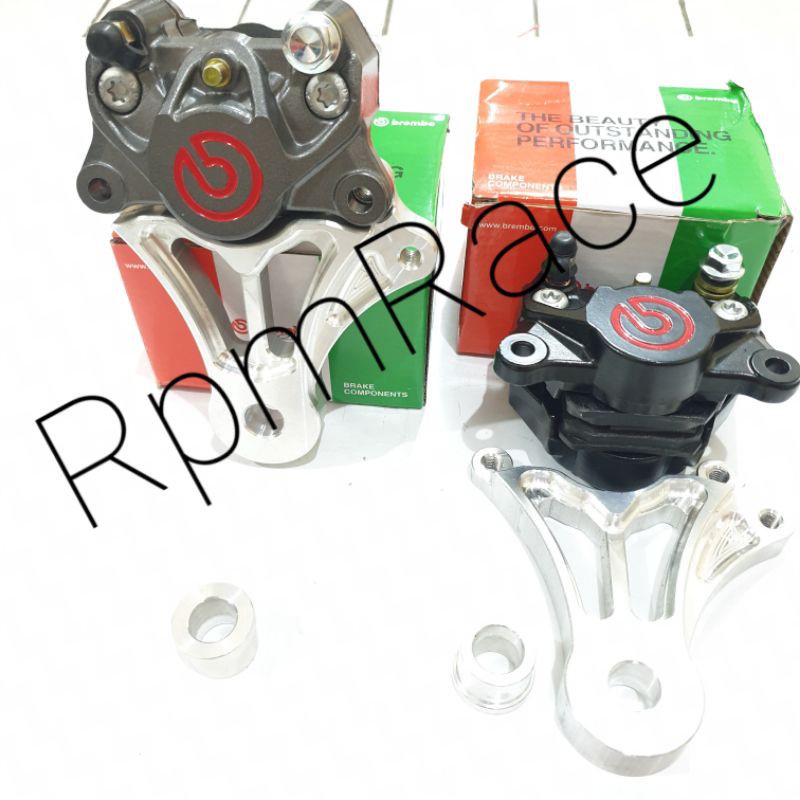 คาลิปเปอร์โลโก้ขนาดใหญ่ 2p/2piton pala babi 2p สําเนาโลโก้ใหญ่เดิมประเทศไทยบวกด้านหลังนินจา 150 วงเล