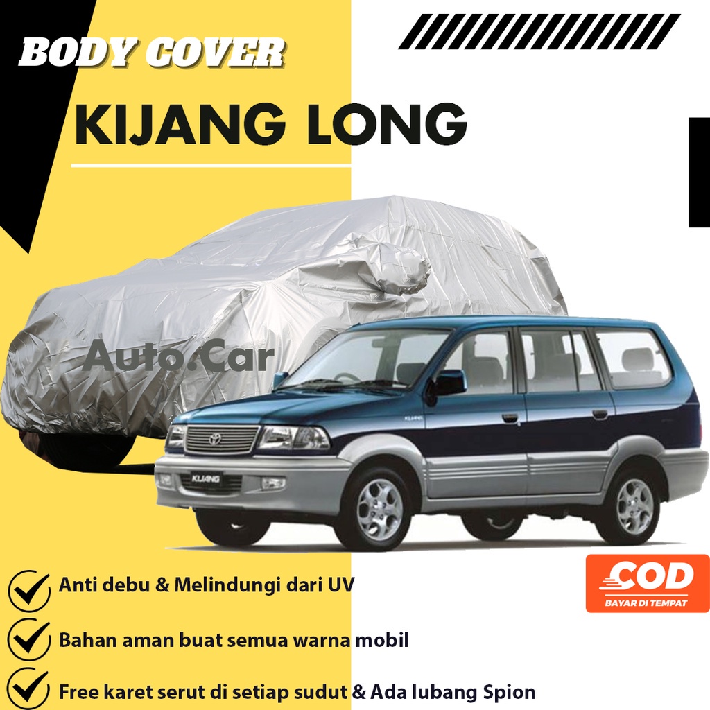 KIJANG Long Body Cover Kijang ผ้าคลุมรถยาว Kijang ผ้าคลุมรถยาว Kijang Krista Kijang Lgx Kijang