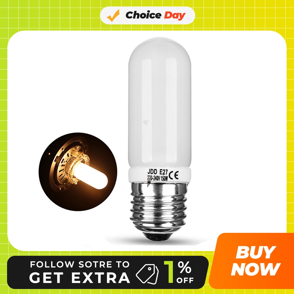 Godox 150W 250W E27 การสร้างแบบจําลองโคมไฟหลอดไฟสําหรับสตูดิโอแฟลช DE300 DE400 SK300 SK400 QS600 QT6