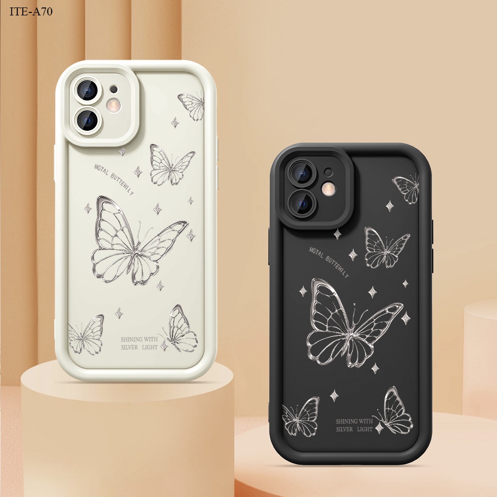 ปลอก Hp Untuk Infinix Itel A90 A80 A70 RS4 P55 S23 P65 Tecno Camon Spark Pova 40 20 20C 5 6 7 Go 1 C