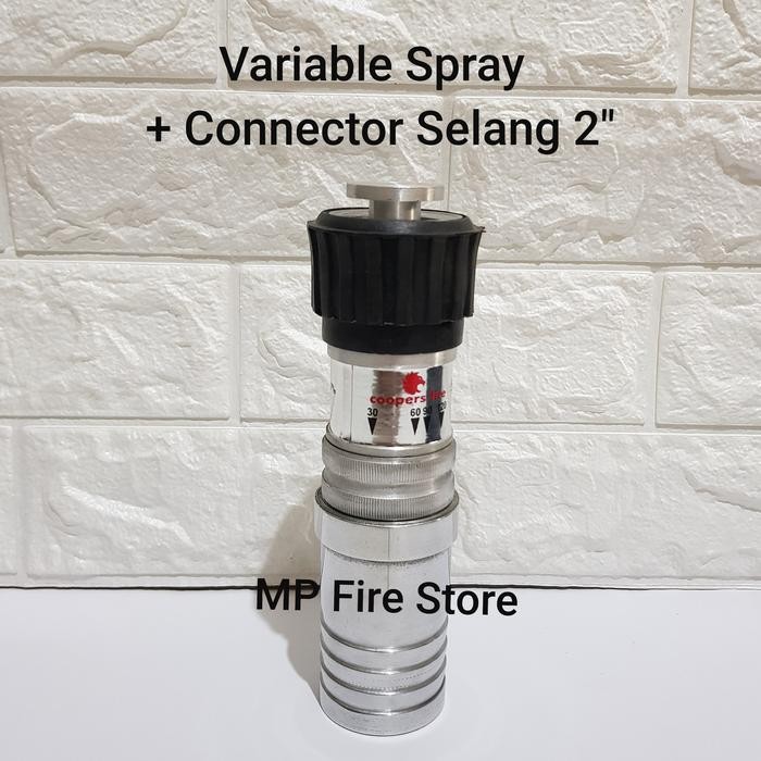 JTTOP "ตัวแปร NOZZLE NUZZLE SPRAY FIREFIGHTER 2 นิ้ว PLUS HOSE CONNECTOR