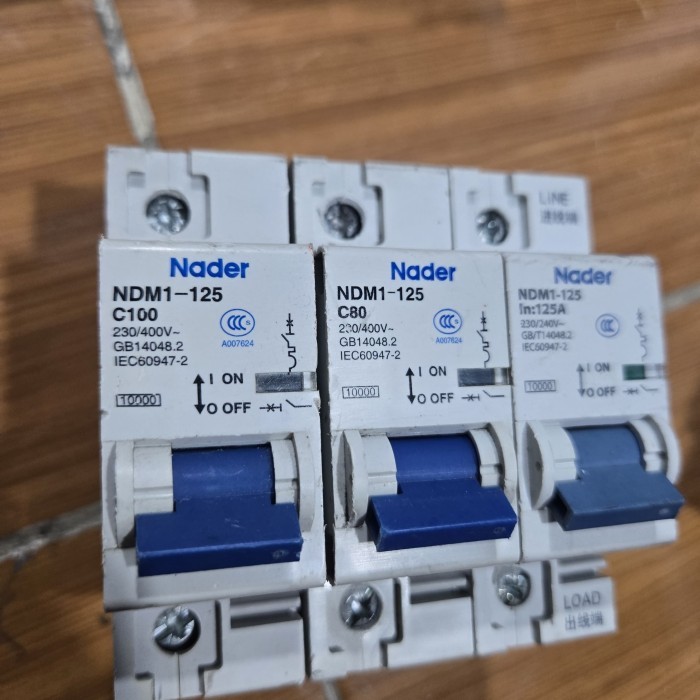 SCHNEIDER MCB DC 80A 100A 125A Nader ไม่ใช่ shytree sbrider