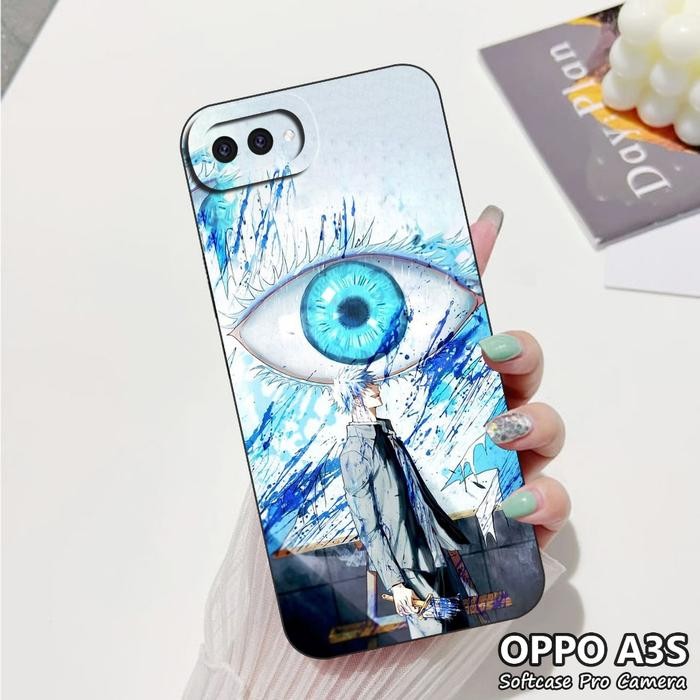 Handheld- Case 0Pp0 A3S - Casing Hp 0Pp0 A3S (Gojo Satoru) - กล้อง Softcase Pro - ฝาครอบโทรศัพท์มือถ