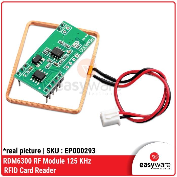 Ready- RDM6300 RF Module 125 KHz RFID Card Reader Module