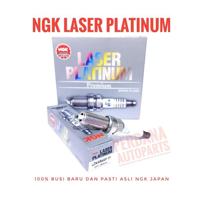 หัวเทียน Ngk Laser Platinum Lzkar6Ap-11 Lzkar6Ap11 ดั้งเดิม