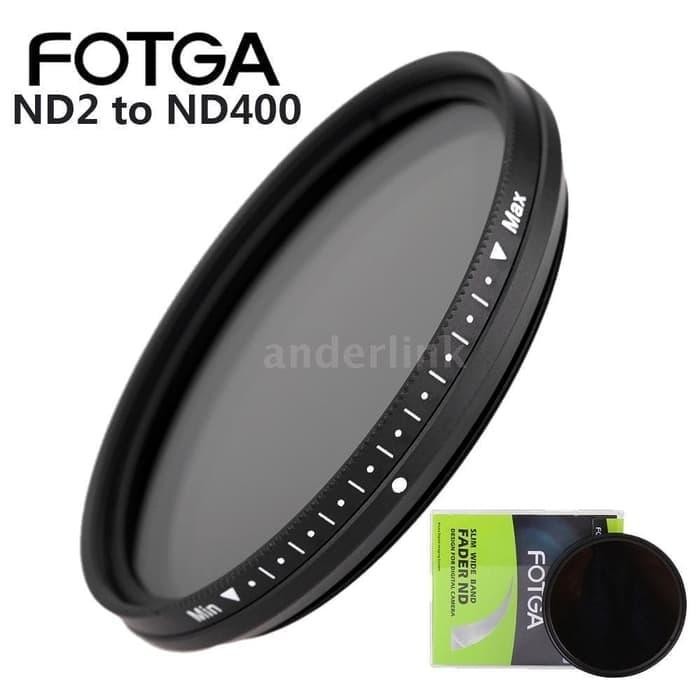 Lenz- Fotga 58Mm Slim Fader Variable Nd Filter Nd2 ถึง Nd400