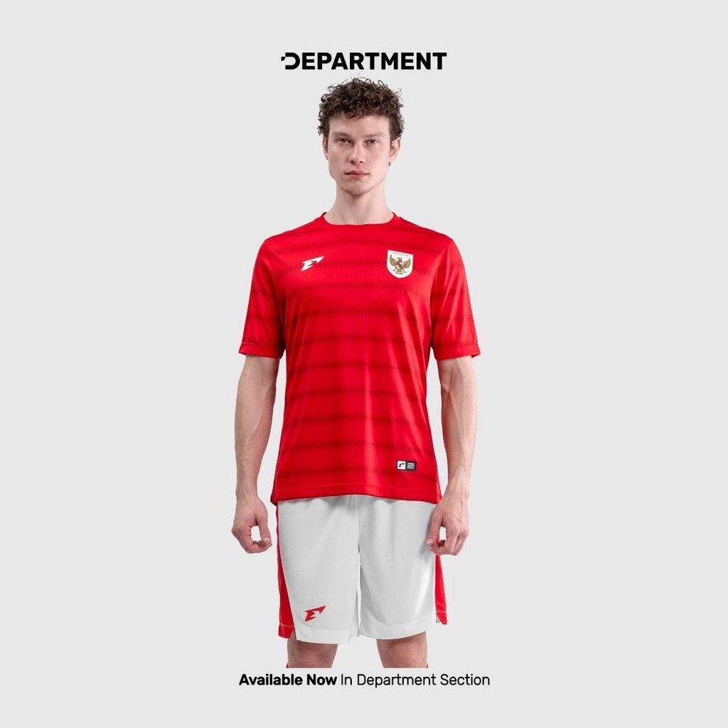 เสื้อเจอร์ซีย์ ERSPO INDONESIAN NATIONAL TEAM SUPPORTER VERSION HOME SS 2025 ERS.XF0385 ต้นฉบับ