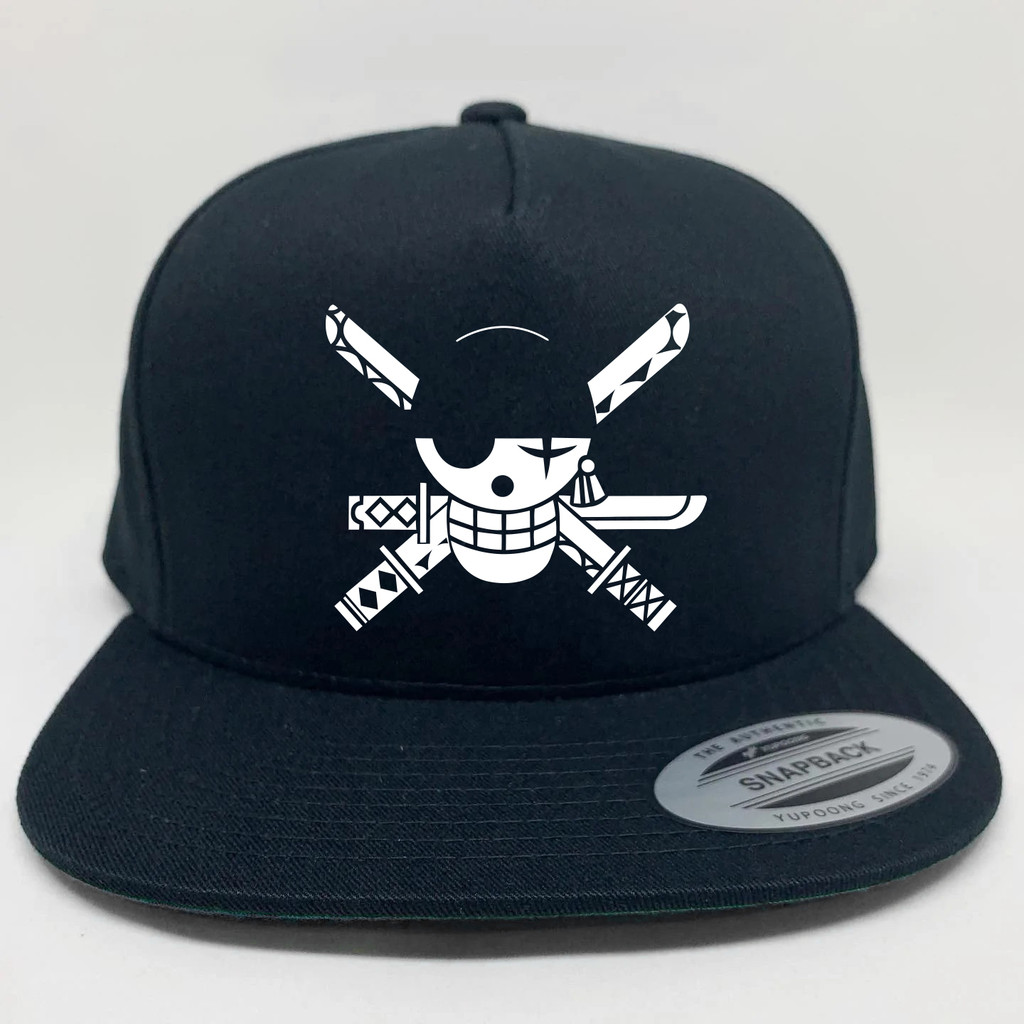 One Piece Zoro Pirate Logo Anime Manga snapback Hat