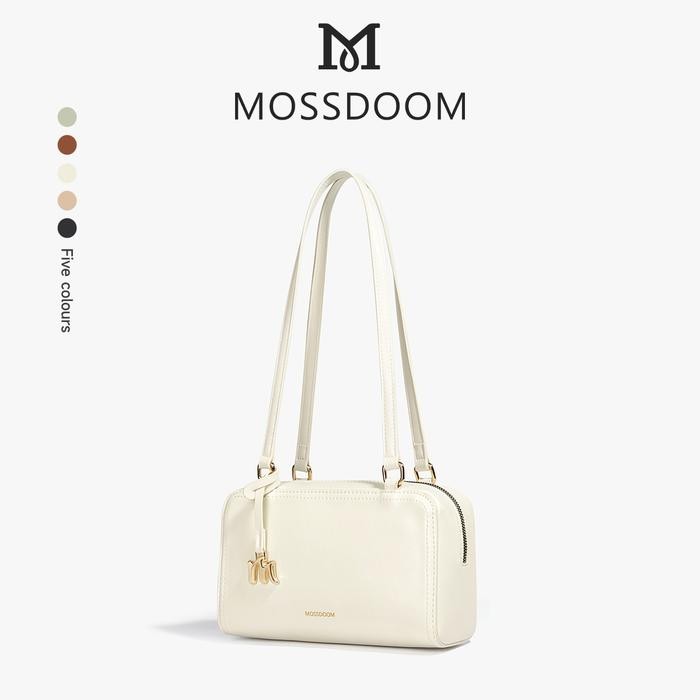 Reyna X PopseaMOSSDOOM Reyna กระเป๋าสะพายไหล่ผู้หญิงกระเป๋าสะพายไหล่เรียบง่าย