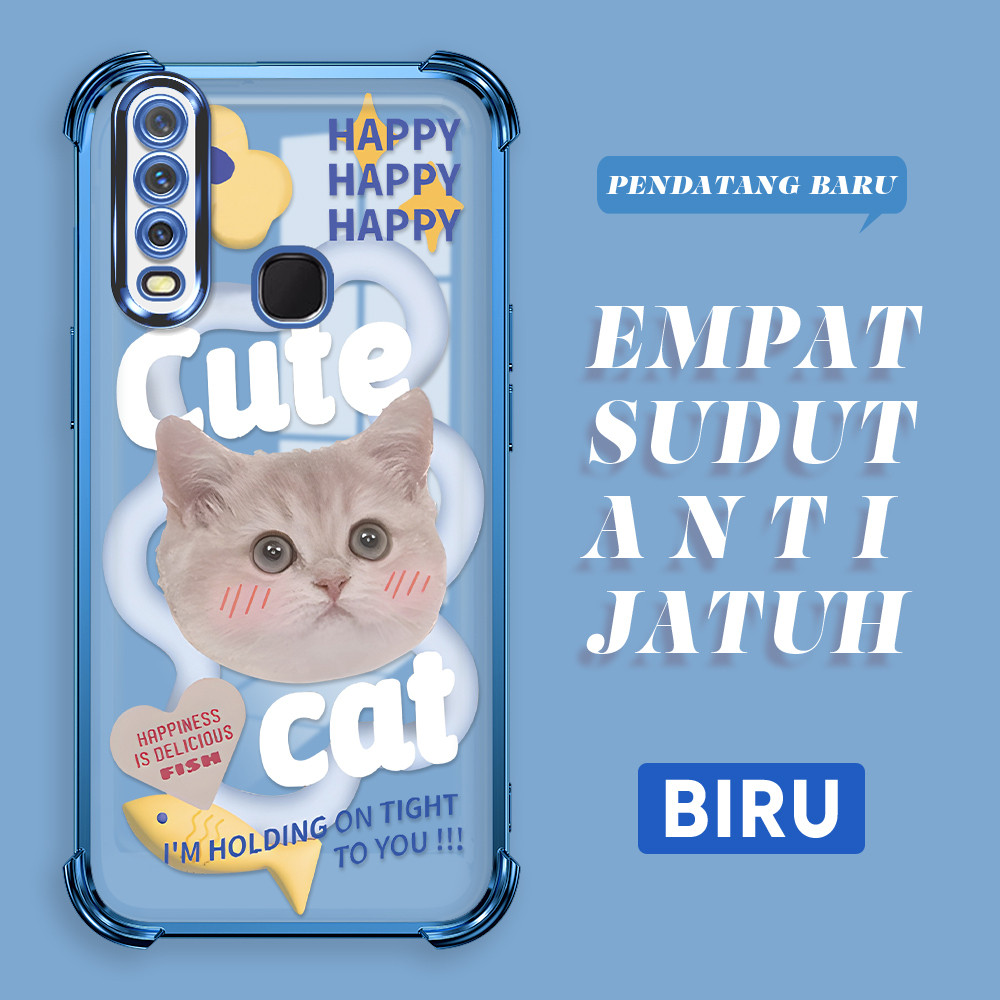 VIVO Y12 Y15 Y17 1902 สําหรับโหมด Cassing Kesing เคสโทรศัพท์ Softcase Cool Hp 0035 SJ