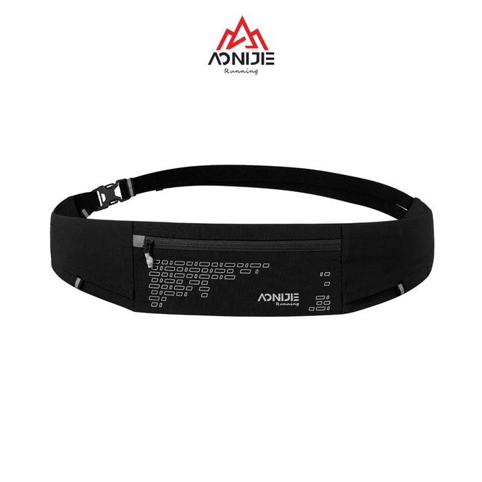 กระเป๋าคาดเอว Aonijie W8112 - กระเป๋าคาดเอวสําหรับปั่นจักรยานสําหรับวิ่ง - สีดํา