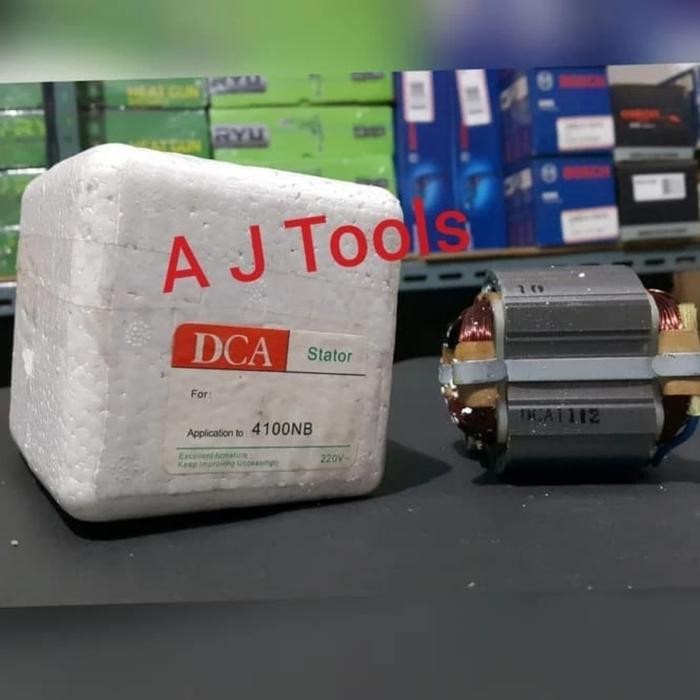 ที่อยู่อาศัย Stator Makita 4100Nb /4100 Nb Armature ใหม่ / กะโหลกตัดเซรามิก