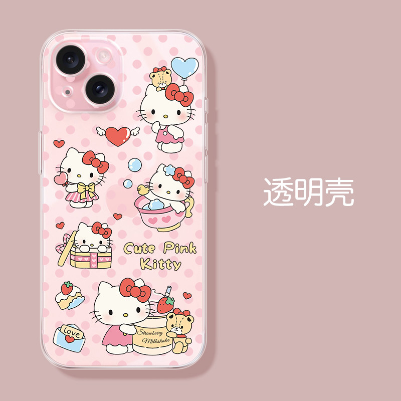 Overseas Anti-Mold Girls Halo Kitty Case Xiaomi 14T Pro 15 Ultra Poco X7 Pro F7 Ultra F4 12T Pro C65