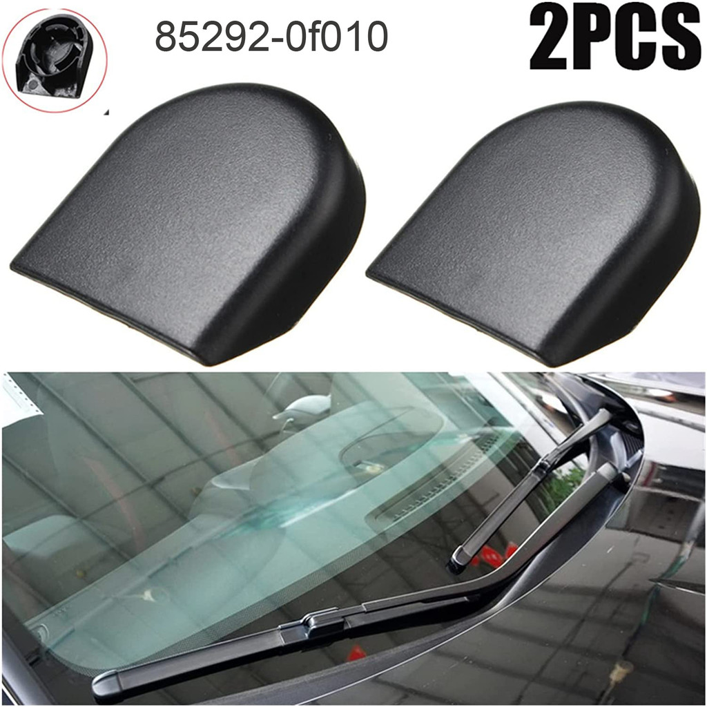 2 กระจกด้านหน้า Wiper Arm Nut Caps สําหรับ Toyota Corolla Fielder E140 E150 2006-2018 Verso Yaris XP