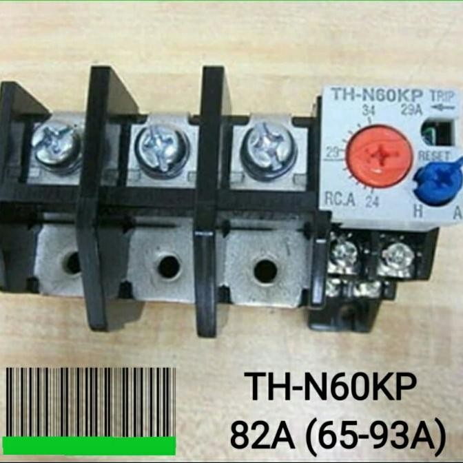 MITSUBISHI TH-N60KP 82A OVERLOAD RELAY (65-93A)