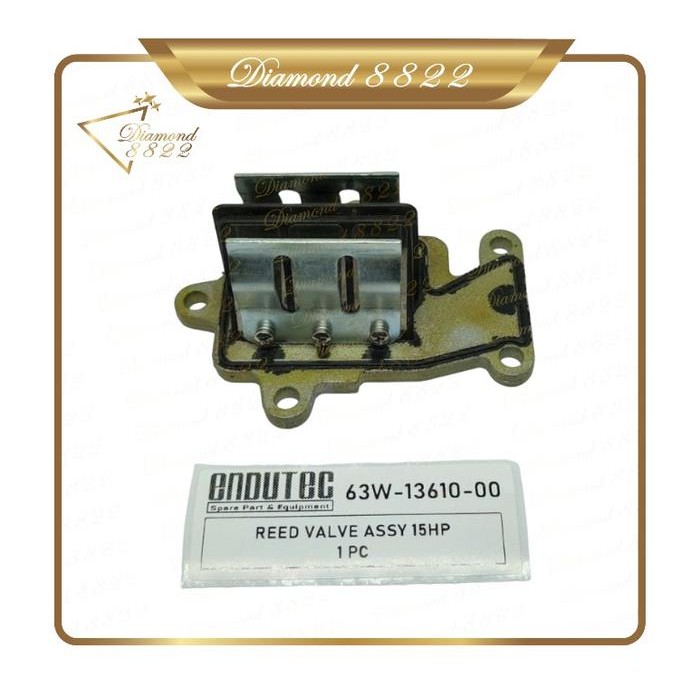 MESIN REED VALVE ASSY 15PK 63W-13610-00 อะไหล่สําหรับเครื่องติดตั้งกลางแจ้ง