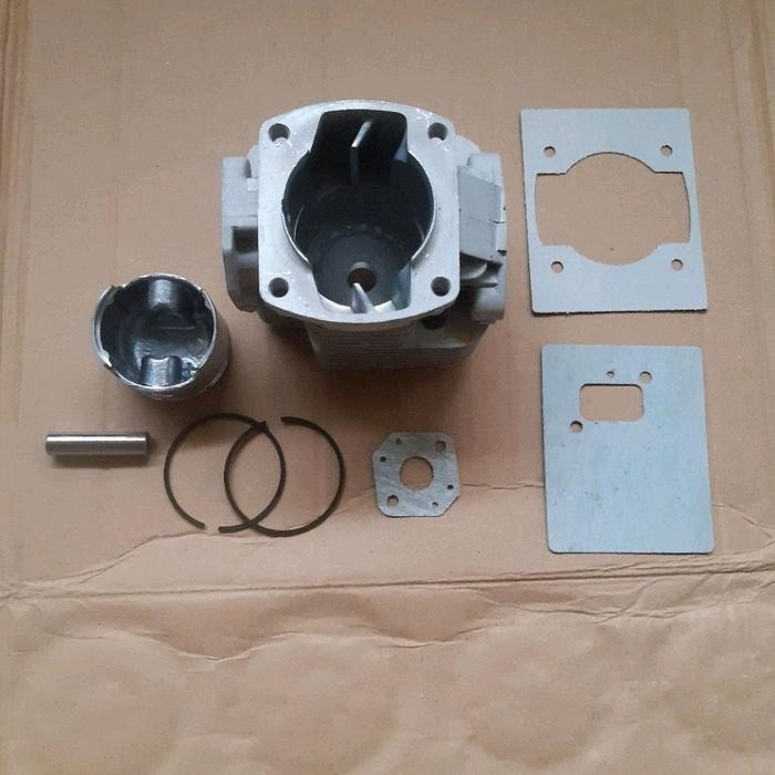 MESIN CYLINDER BLOCK SET PISTON OUTBOARD ENGINE 3HP 1E48F XWJ63 63CC