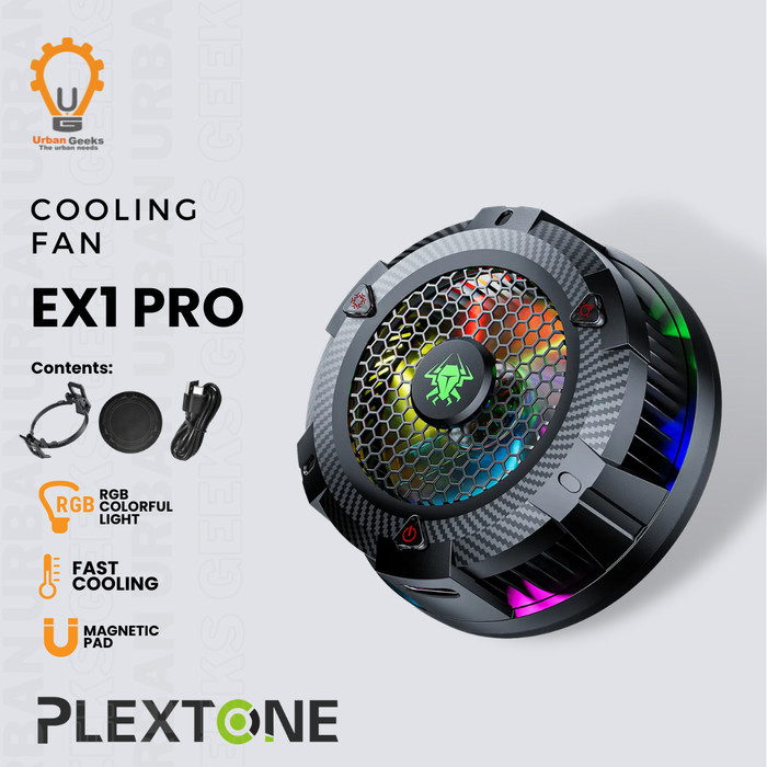 EX1 Pro Fan Cooler Semiconductor หม้อน้ําแม่เหล็กพร้อม RGB