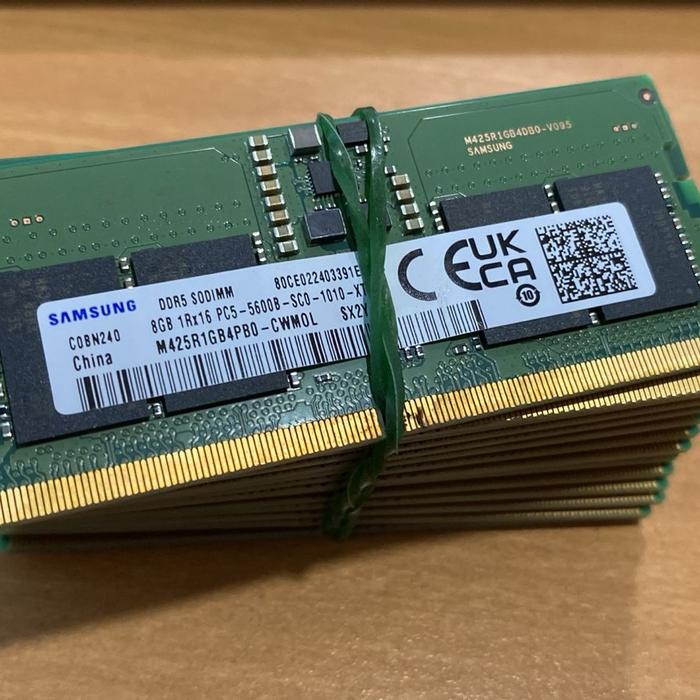 หน่วยความจํา SODIMM 8GB DDR5 PC5600 SAMSUNG ADATA TEAM SK HYNIX
