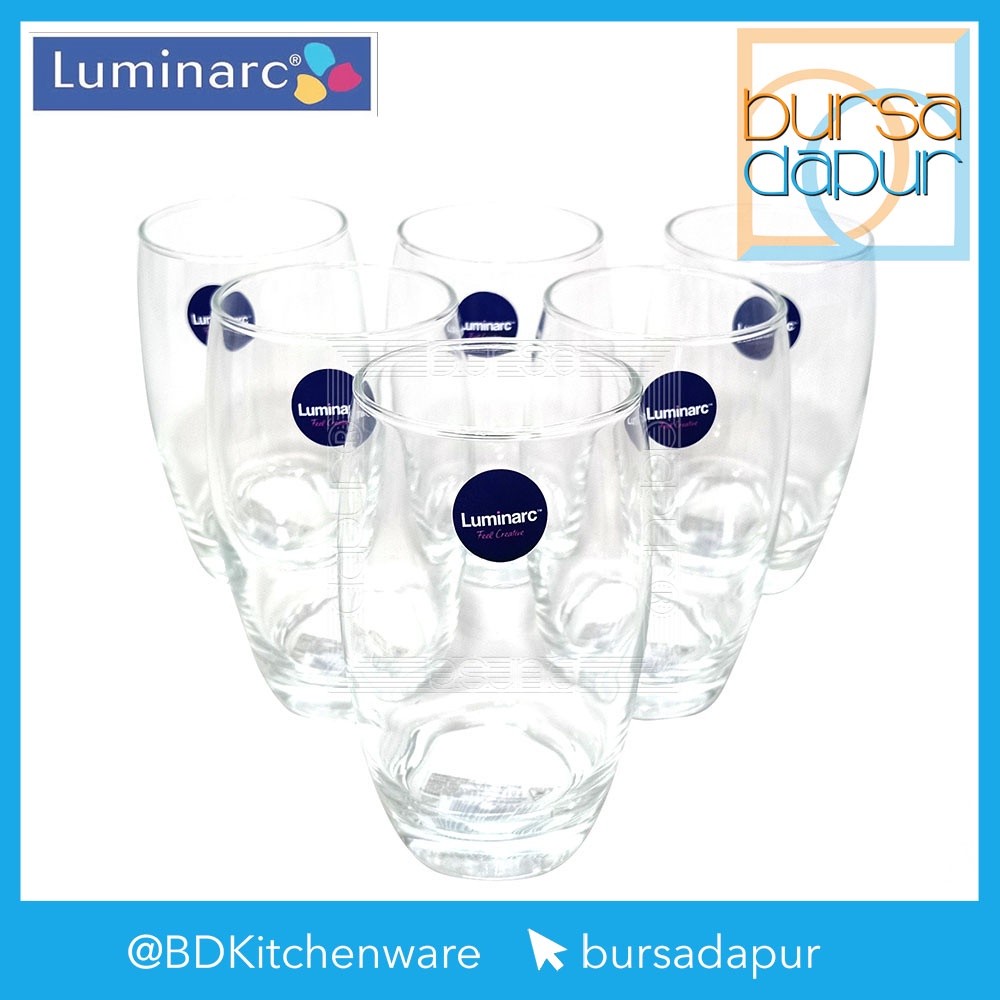 Luminarc Salto Tumbler 35 cl (G-2560) Set [350 ml/ 6 ชิ้น]
