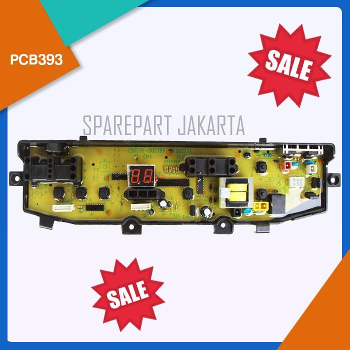 MESIN TOMBOL SAMSUNG 6-BUTTON WASHING MACHINE PCB MODULE WA65V3, WA70V4, WA80V4, WA90F4