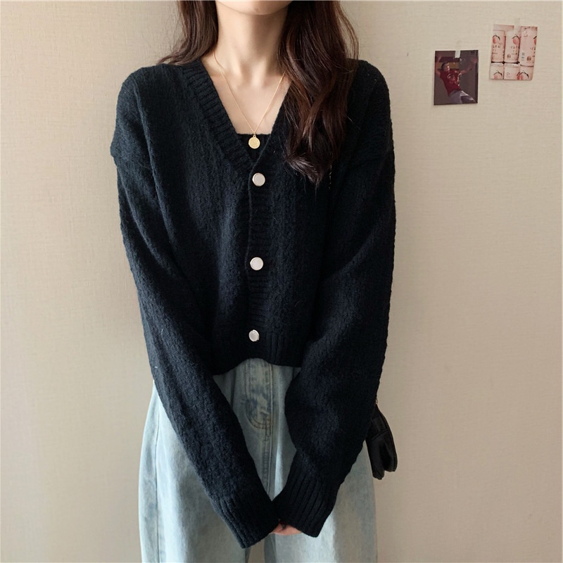 ใหม่ 2IN1 BASIC CARDI KOREAN KNITTED CARDIGAN KOREAN SWEATHER ผู้หญิง SWETER PREMIUM KNITTED MATERIA