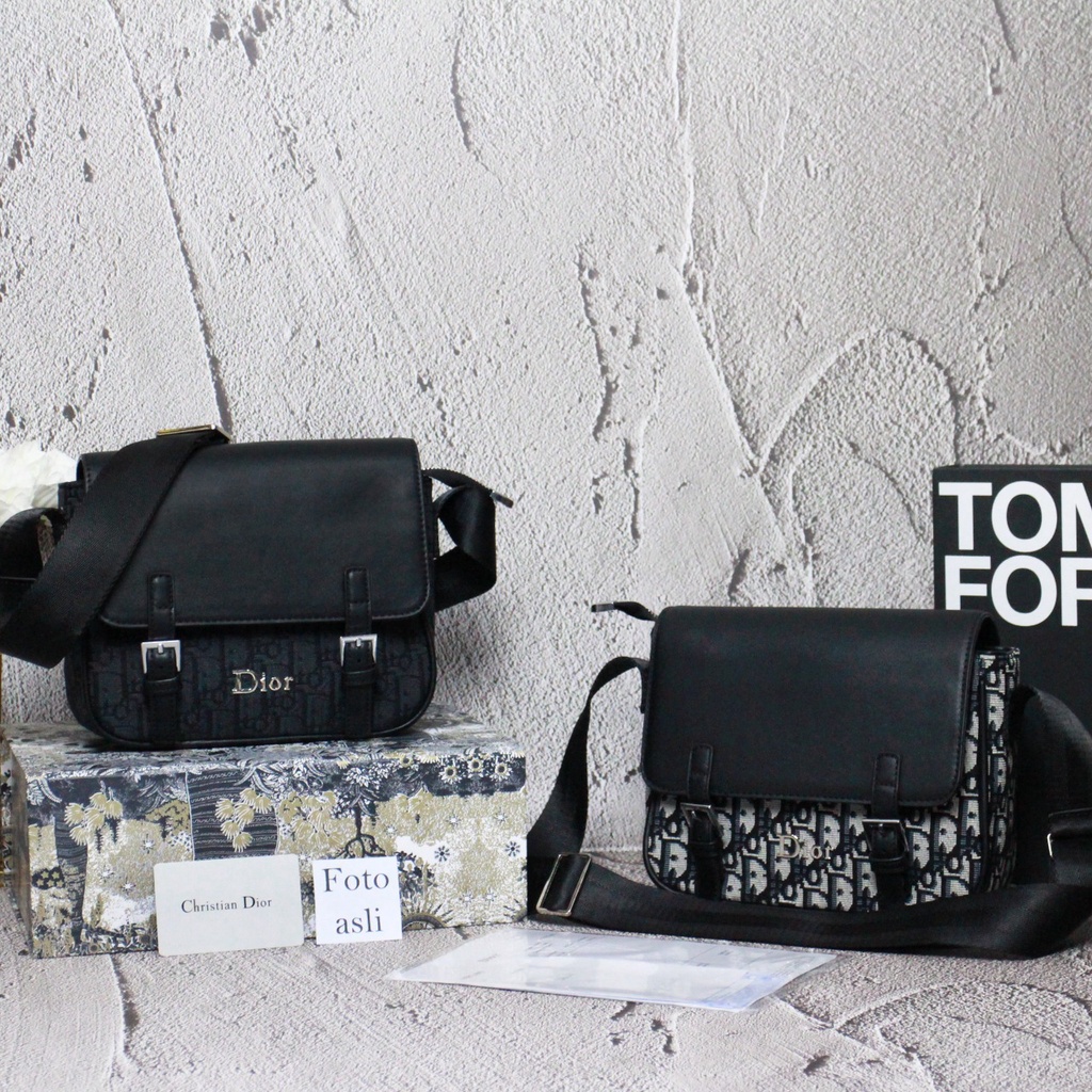 BESTPROMO Canvas Messenger Bag 0939 (แถมผ้า+ผ้าห่อบับเบิ้ล)