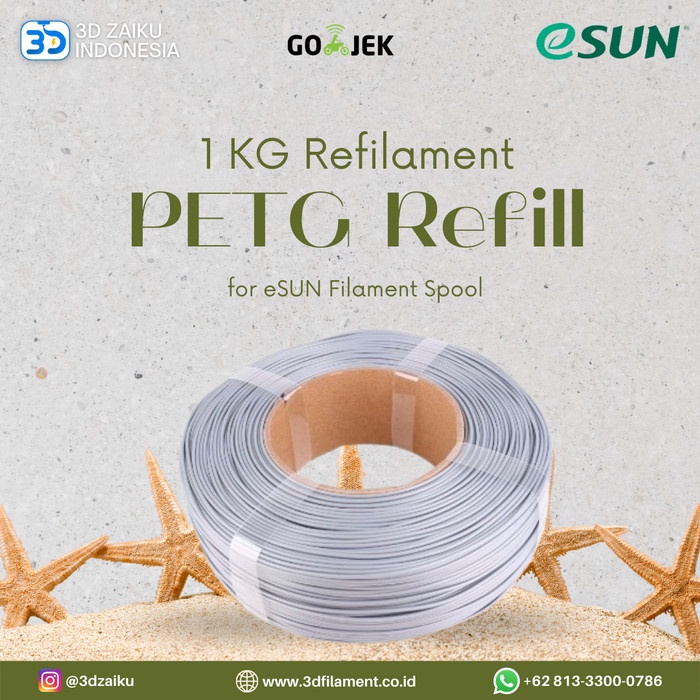 ESUN 1 KG รีฟิล PETG สําหรับ eSUN Filament Spool