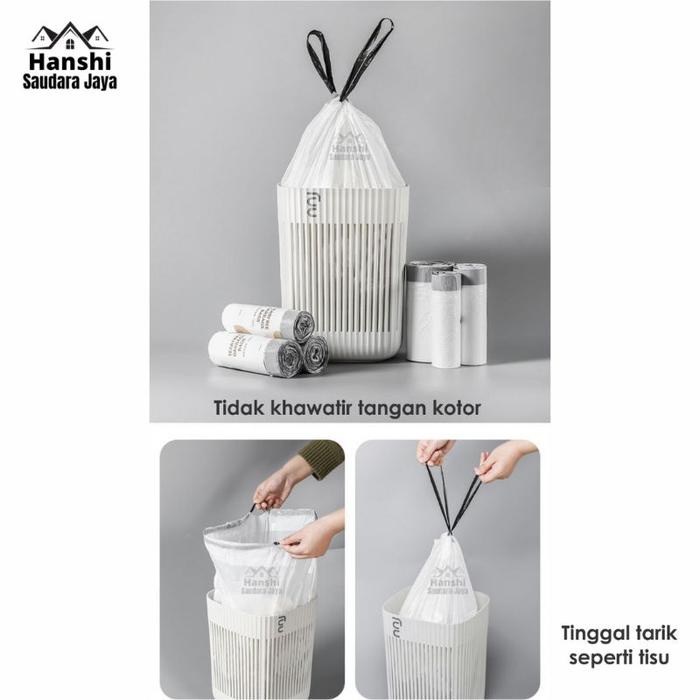 ถุงขยะหูรูด 40x50 ซม. เนื้อหา 30 ชิ้น / ถุงขยะหูรูด / ถุง