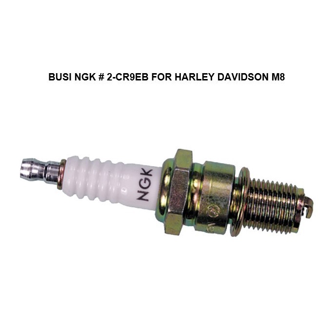 NGK 2-CR9EB SPARK PLUG สําหรับ HARLEY DAVIDSON M8