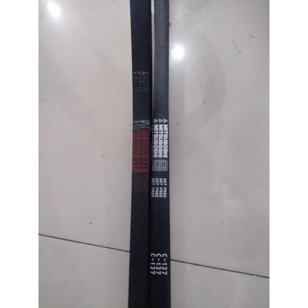 VANBELT C-127 สีแดง ASB