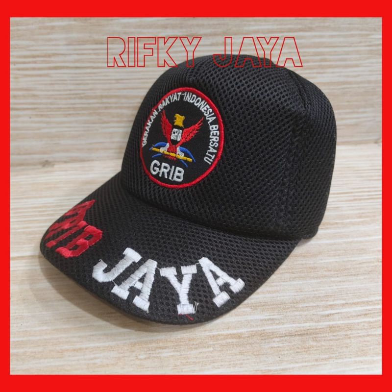 หมวก Grib Jaya/หมวกตาข่าย Grib Jaya/หมวกองค์กร Grib Jaya