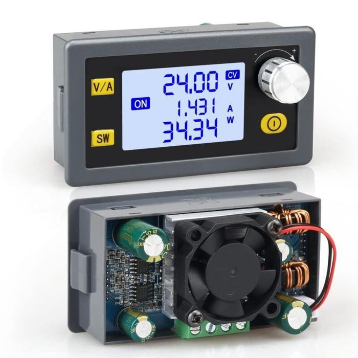 ตัวแปลงพลังงาน Buck Boost แบบปรับได้ 6-36V ถึง 0.6-36V 5A 80W XY-SK80H