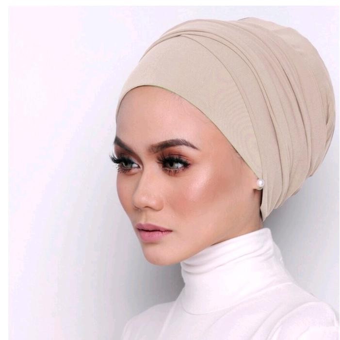 Zahra- Scarlett Turban Jersey Original Seo Womens Instant Hijab