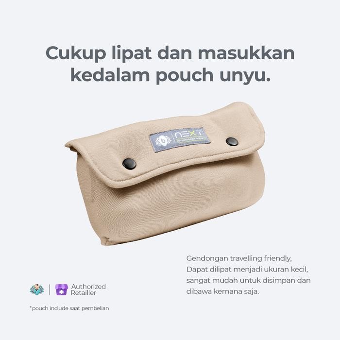 My Baby.Id Next Hybrid Wrap Mshape Carrier ใช้งานง่าย Sni ทารกแรกเกิด - จัดส่งฟรี