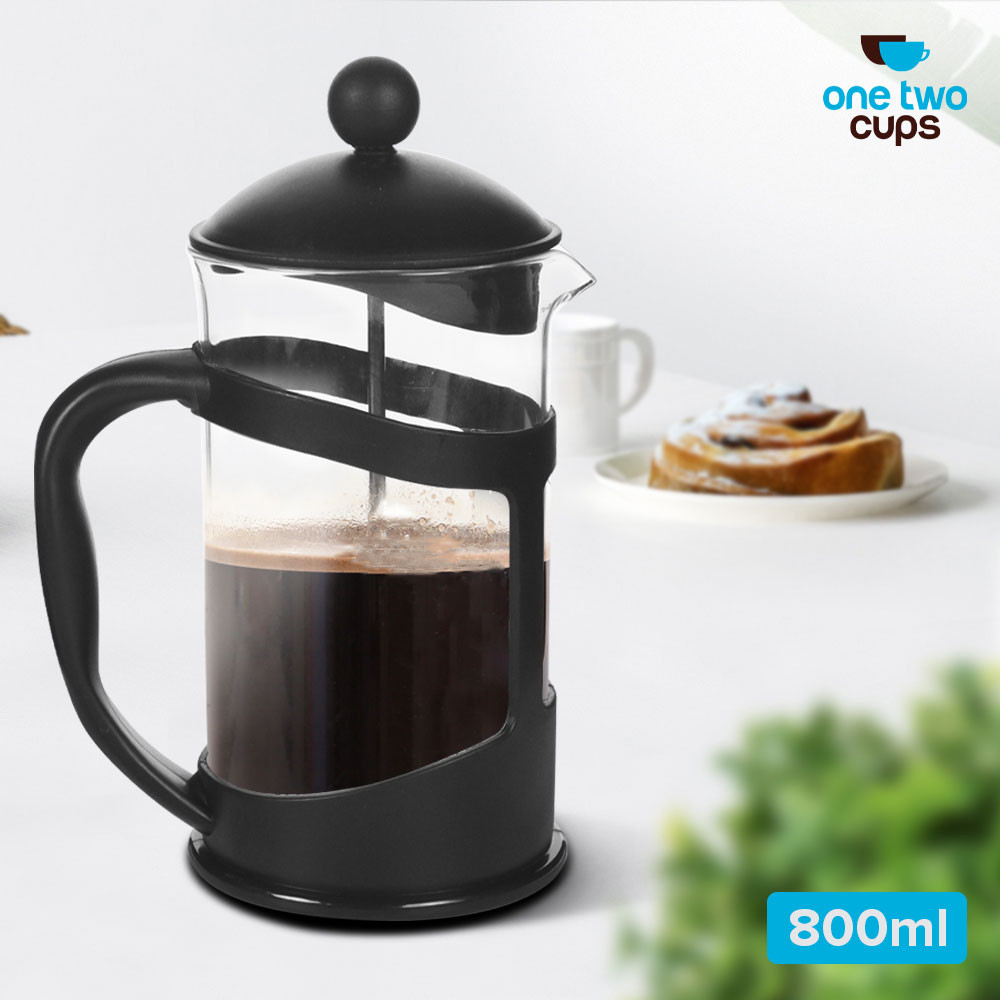 One Two Cups Cafilas French Press Coffee Maker Pot - TOP1
