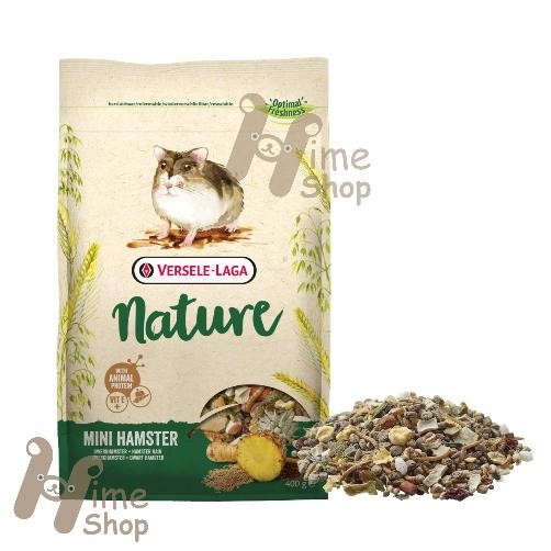 Snouty- Versele Laga Nature Mini Hamster 400gr Food Campbel Roborovski Food