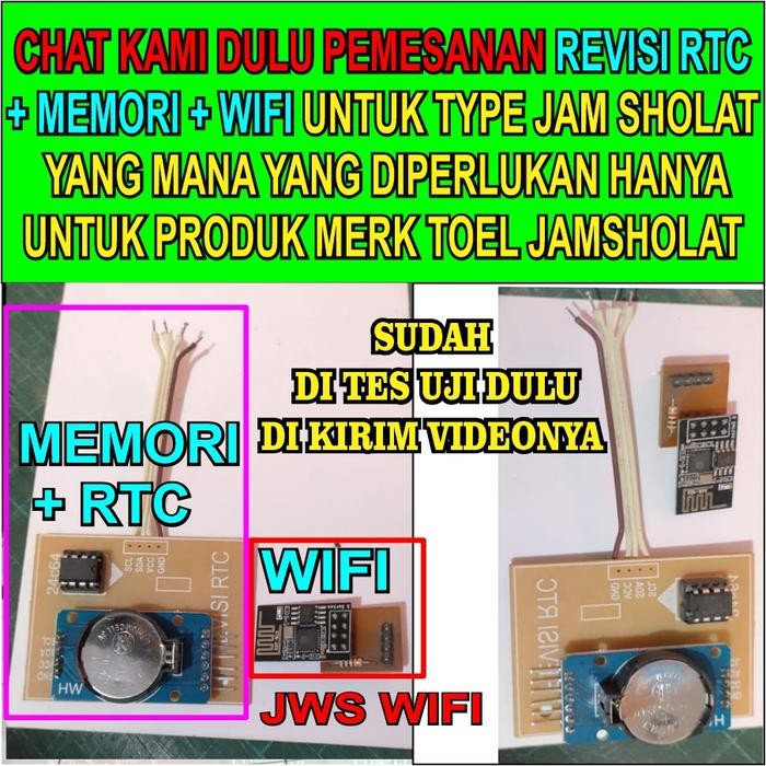 HP MEMORY, WIFI, RTC 3231 ICI MODULE PACKAGE ANDROID PHONE SETTING